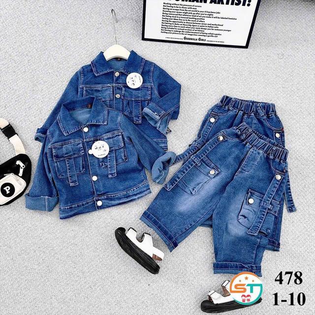 Vietnam 2psc Jean On Jean Wears