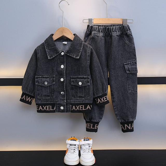 Luxury Quality 2pcs Male Wear Stock Jean
